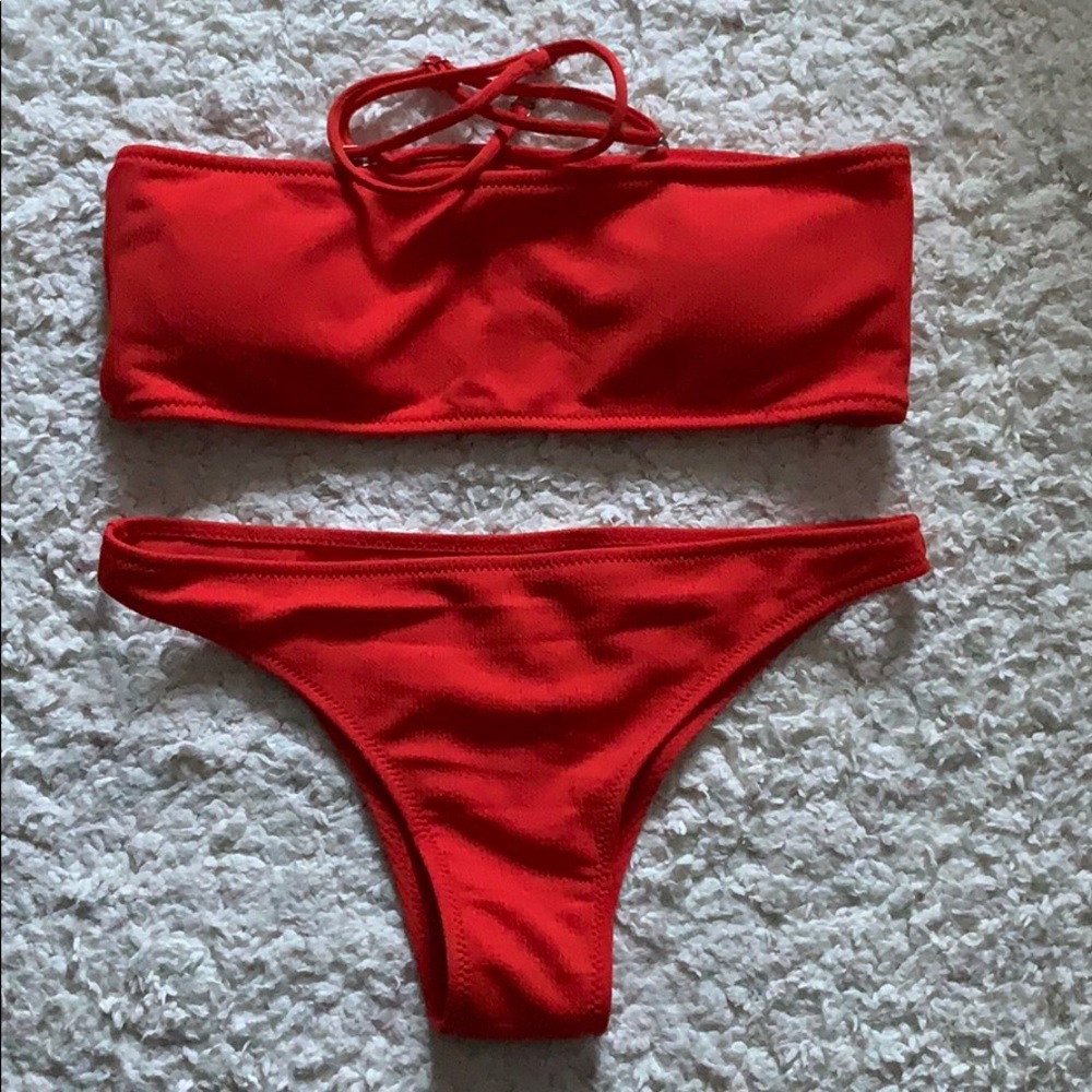 Gorgeous red bikini